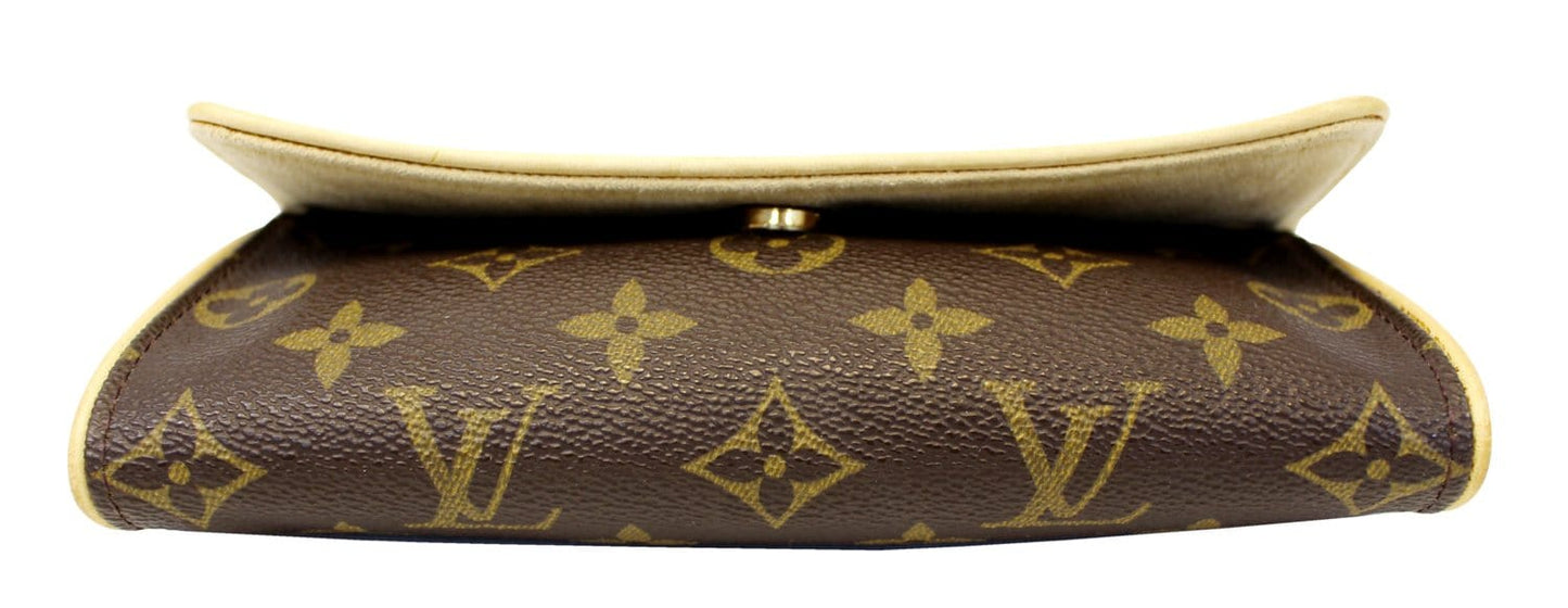 LOUIS VUITTON Monogram Pochette Twin PM Crossbody Bag