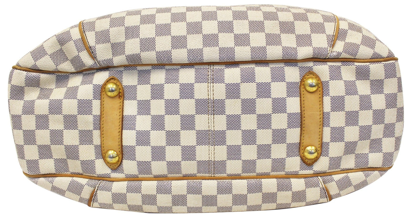 LOUIS VUITTON Damier Azur Galliera GM Shoulder Bag
