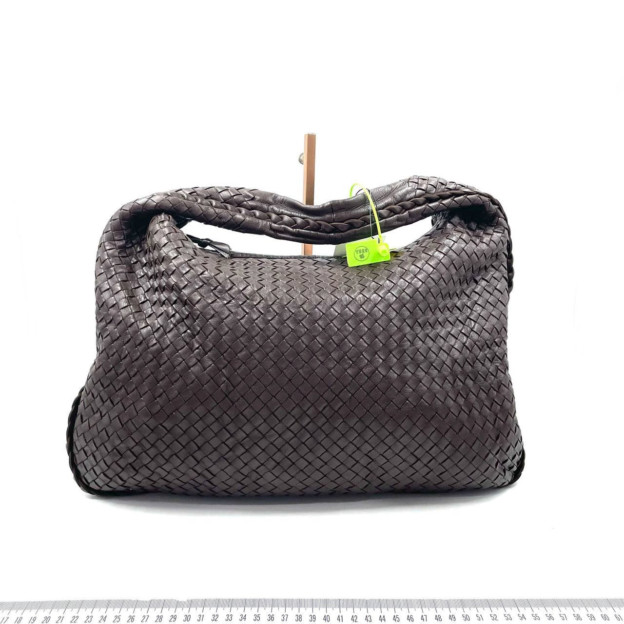 Bottega Veneta Hobo Bag Large Dark Brown Lambskin leather