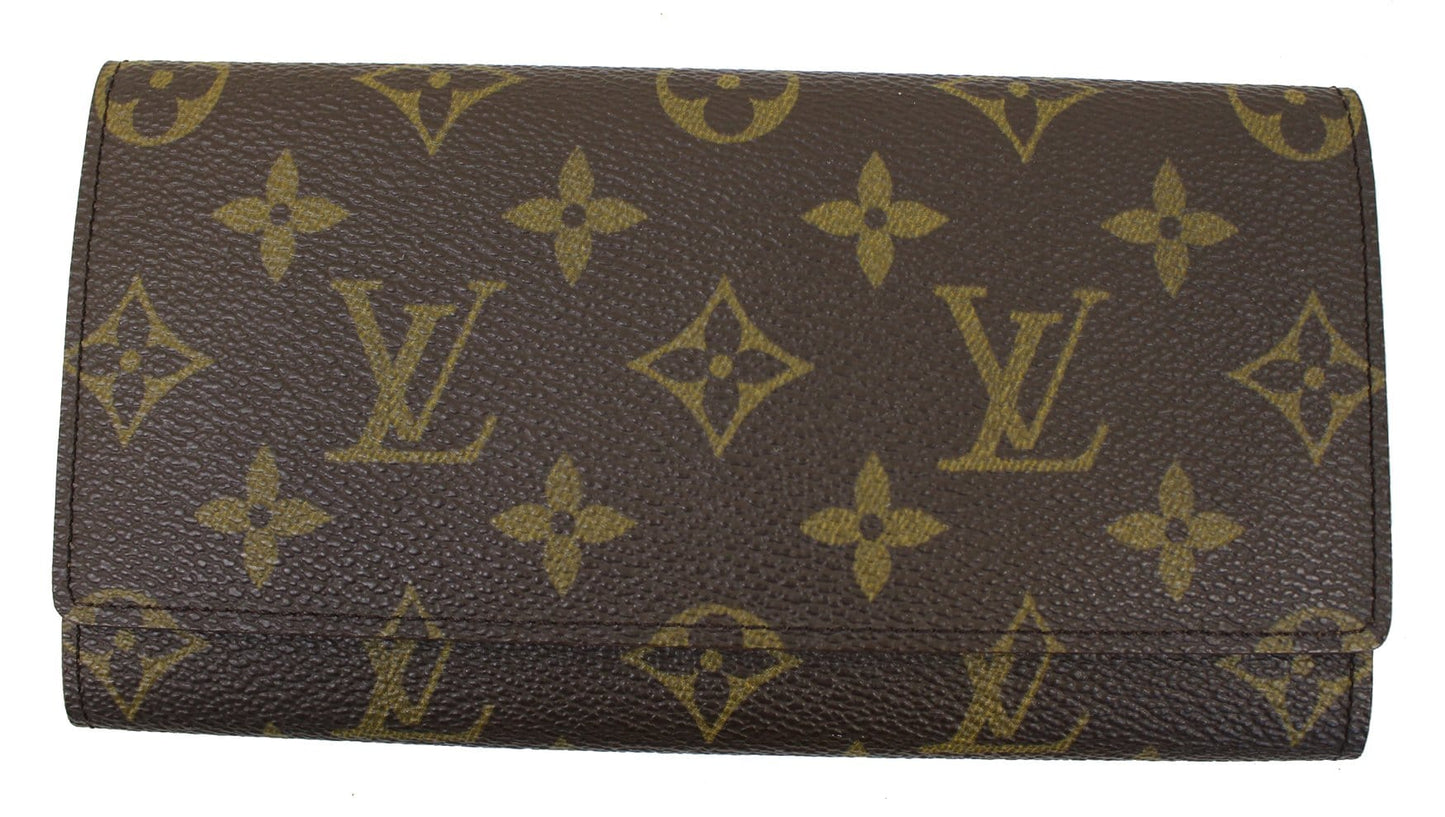 LOUIS VUITTON Credit Wallet  Monogram Canvas Porte Yen 3 Cartes