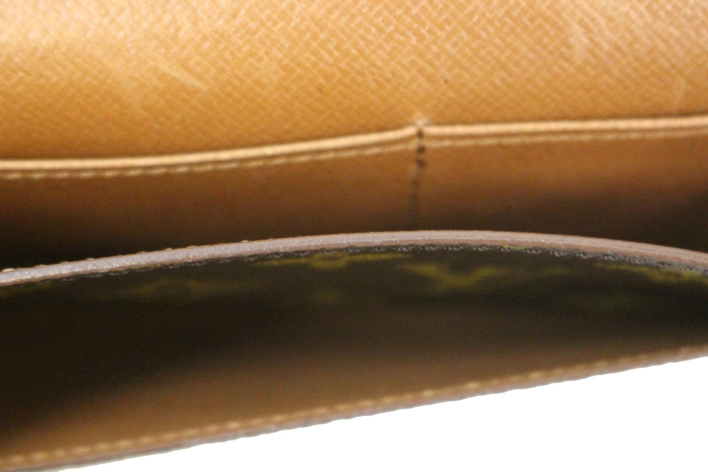 LOUIS VUITTON Credit Wallet  Monogram Canvas Porte Yen 3 Cartes