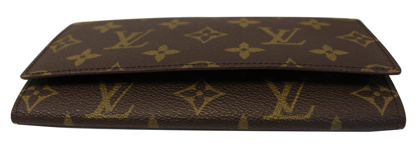 LOUIS VUITTON Credit Wallet  Monogram Canvas Porte Yen 3 Cartes