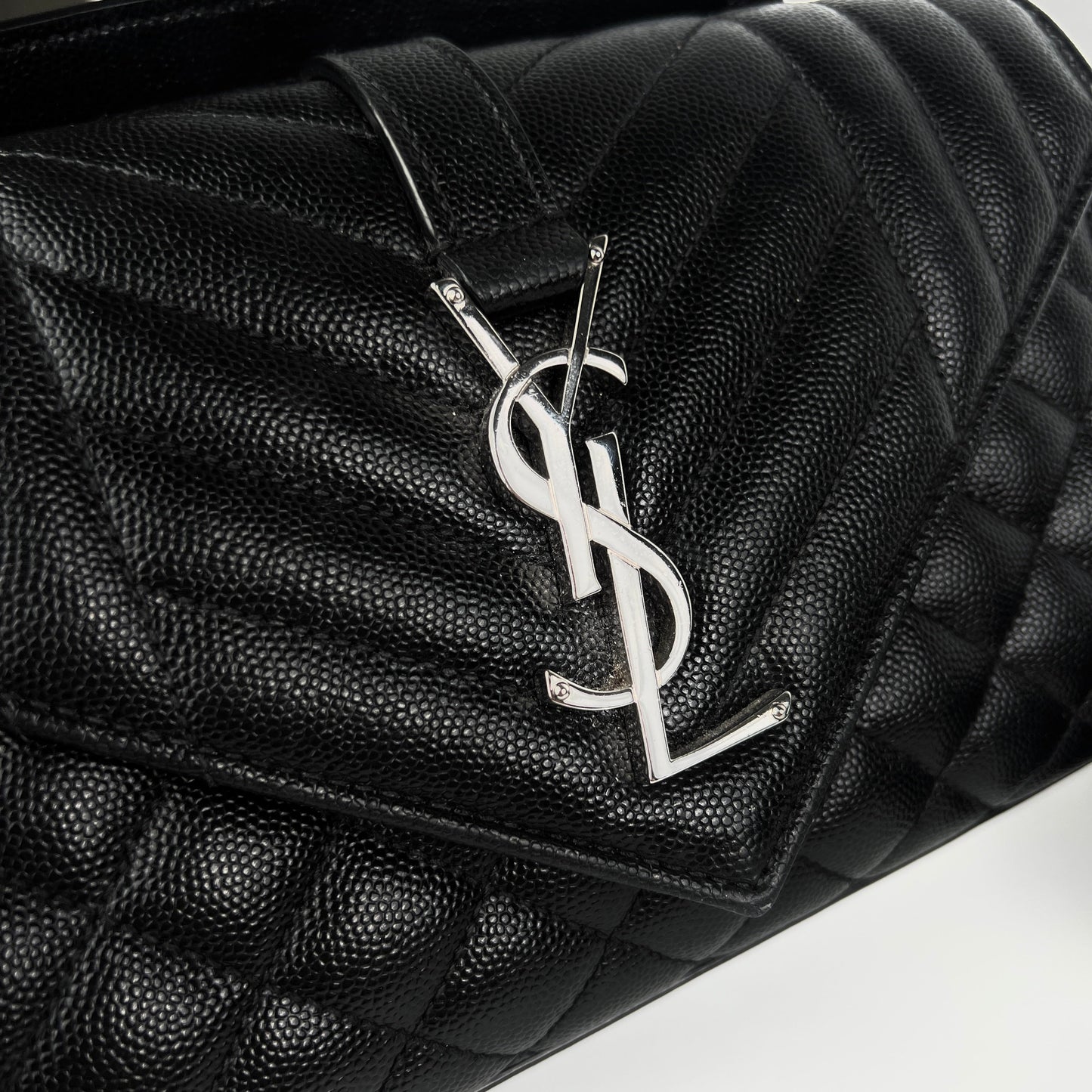 Saint Laurent Envelope Flap Small Black