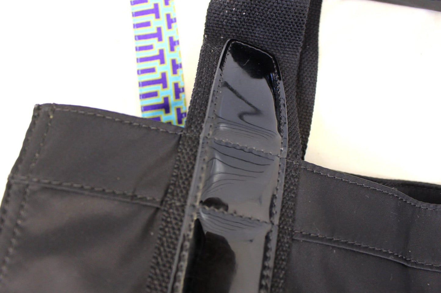 TORY BURCH Tory Black Nylon Tote Bag