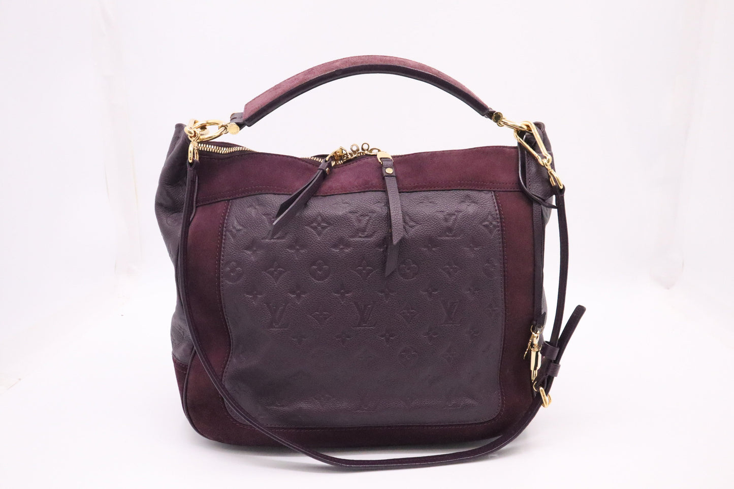 Louis Vuitton Audacie  in Purple Empreinte Leather