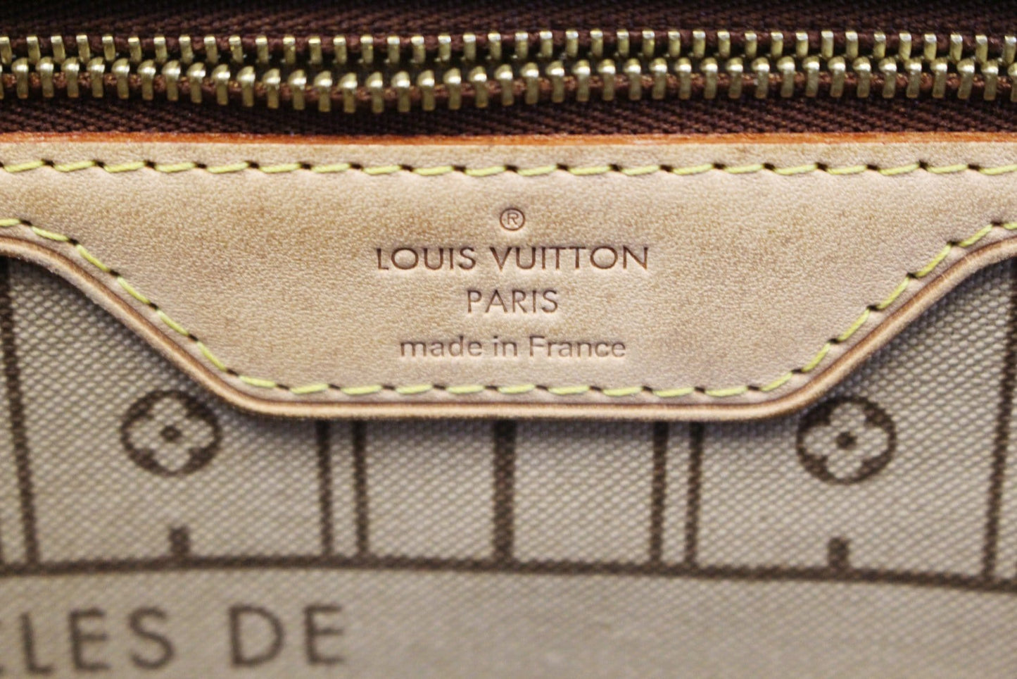 LOUIS VUITTON Monogram Canvas Brown Neverfull GM Shoulder Bag