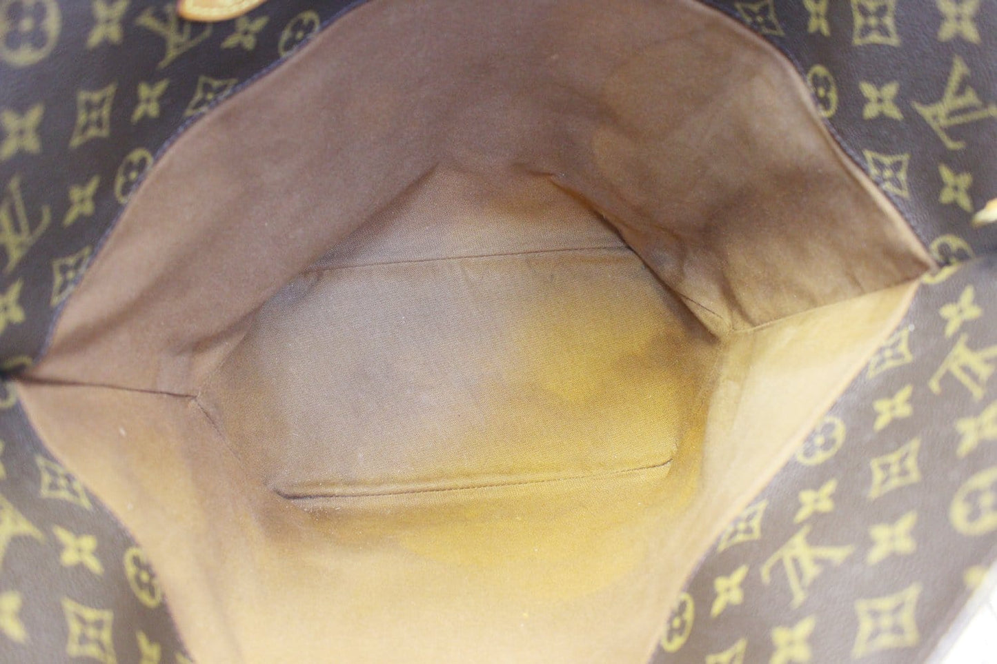 LOUIS VUITTON Monogram Canvas Sac Shopping Tote Bag