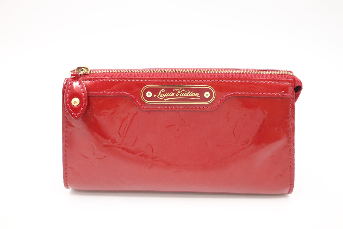 Louis Vuitton Tro e Cosmetics Pouch in Pomme D`Amour Vernis Leather