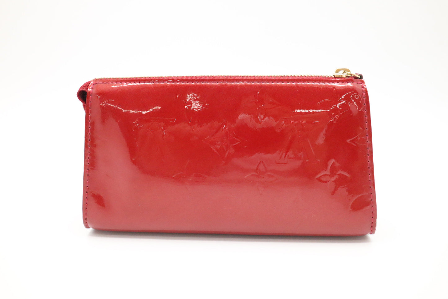 Louis Vuitton Tro e Cosmetics Pouch in Pomme D`Amour Vernis Leather