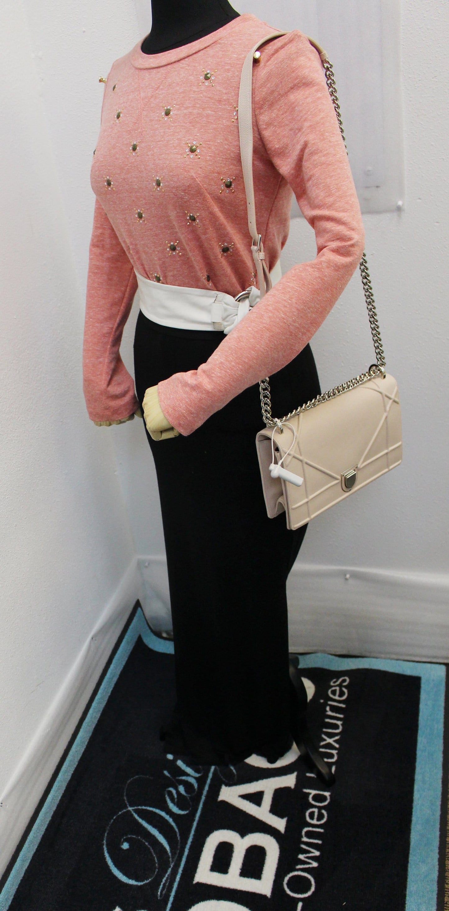 CHRISTIAN DIOR Bag - Diorama Light Pink  Shoulder Bag