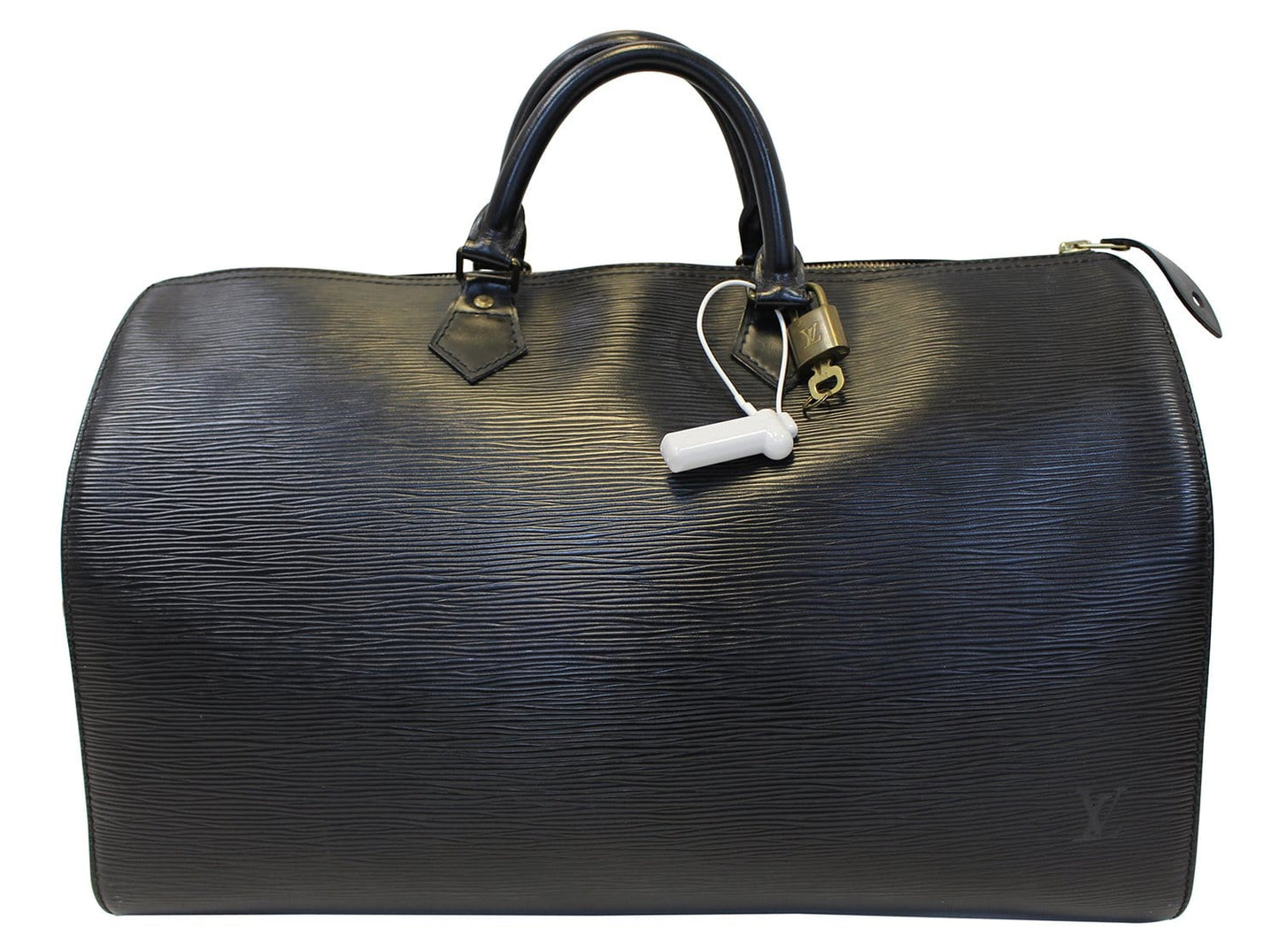 LOUIS VUITTON Satchel Bag  Epi Leather Speedy 40 Black