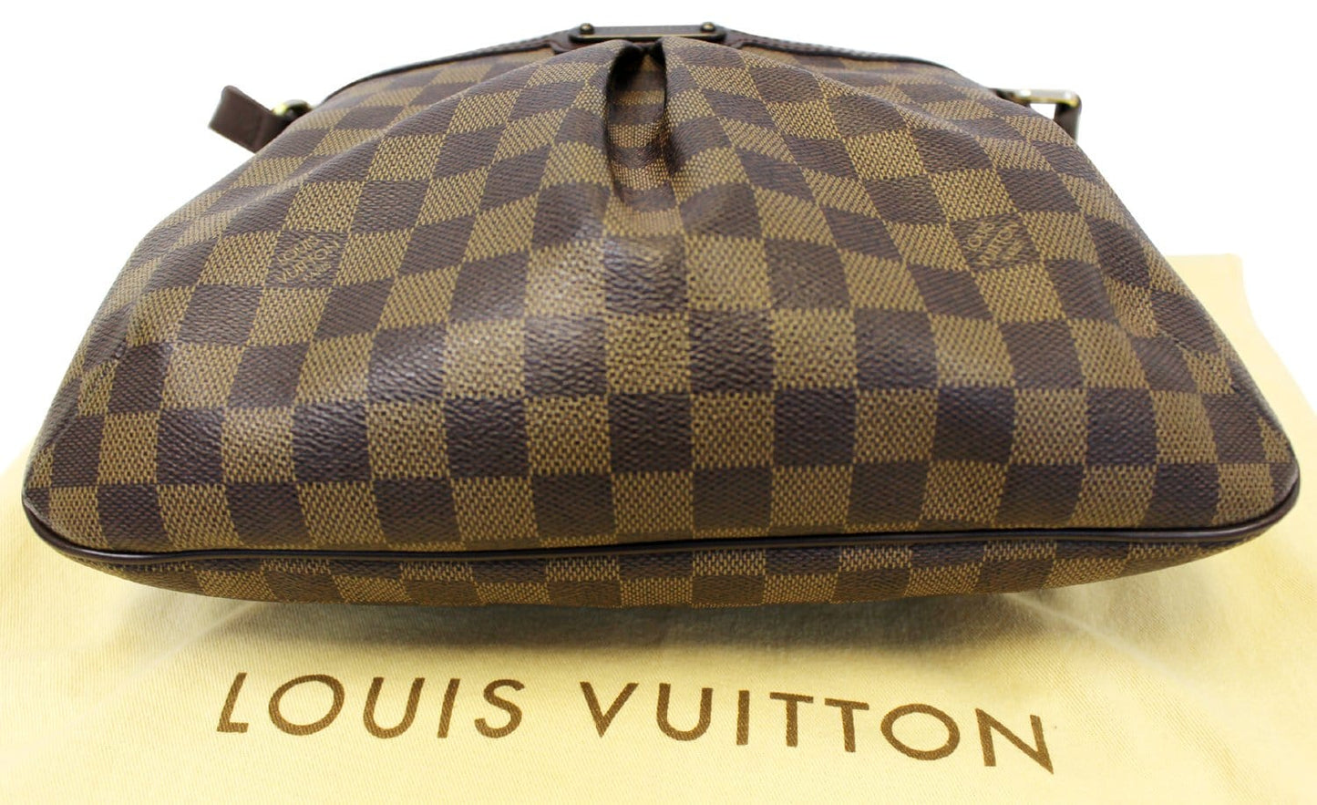 LOUIS VUITTON Damier Ebene Bloomsbury PM Crossbody Bag