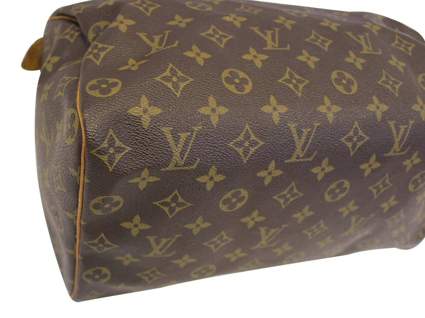 LOUIS VUITTON  Satchel Bag Monogram Canvas Speedy 35 Brown