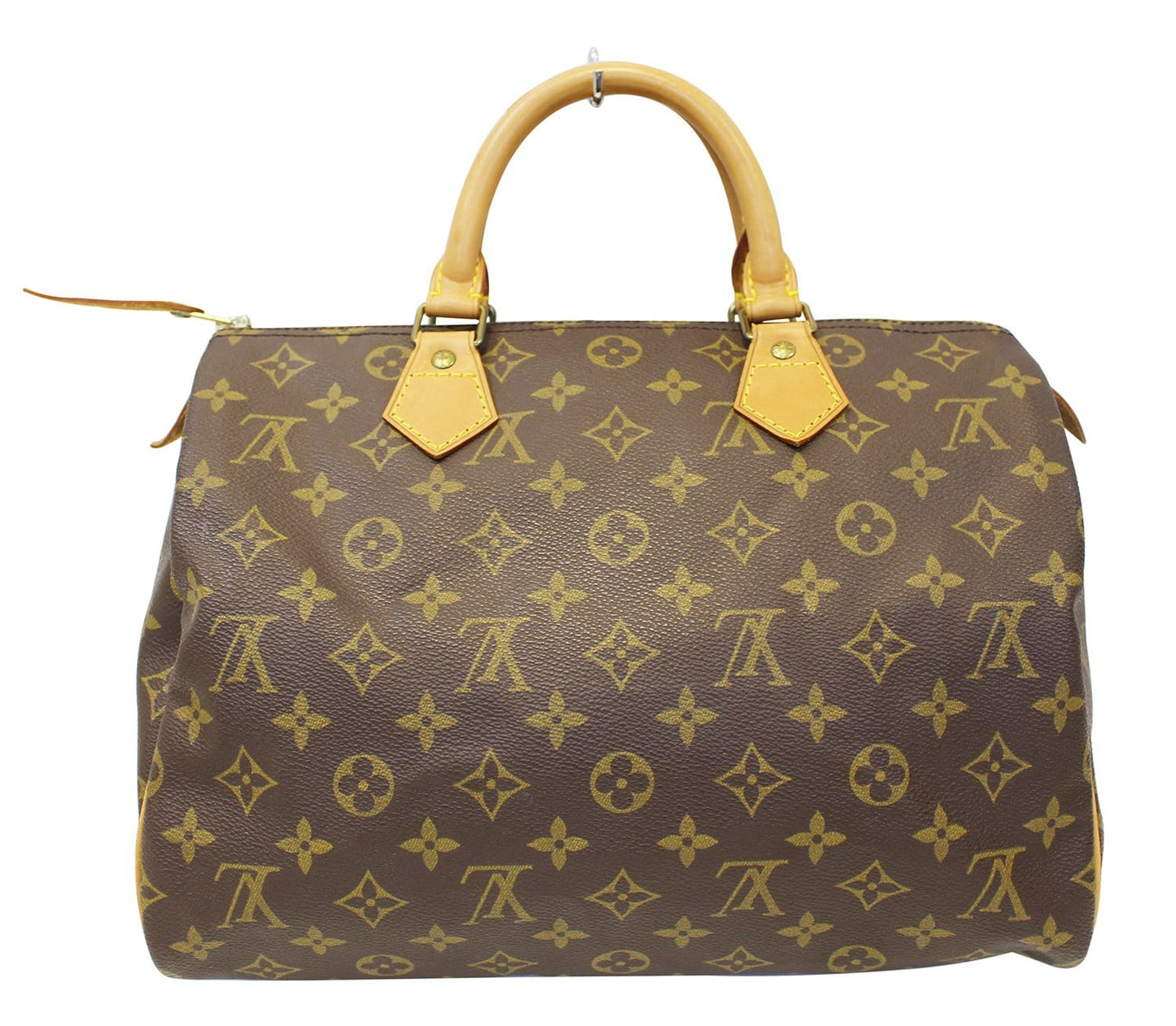 LOUIS VUITTON Monogram Canvas Speedy 30 Brown Satchel Bag