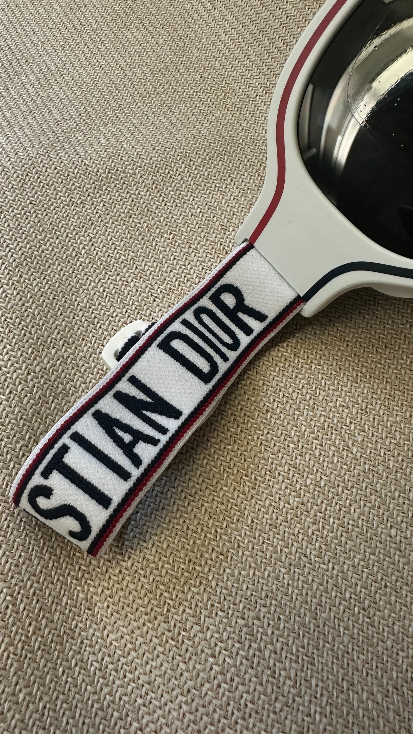CHRISTIAN DIOR Dioralps M11 Ski Goggles White