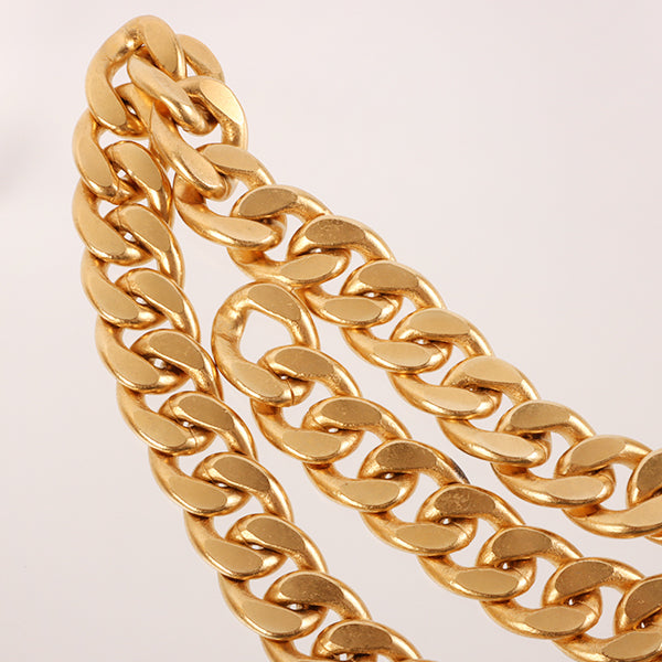 Chanel 1995 Made Cc Mark Multi Motif Chain Belt