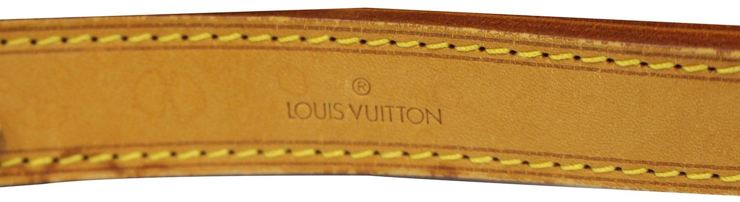 LOUIS VUITTON Monogram Canvas Petit Noe Brown Shoulder Bag