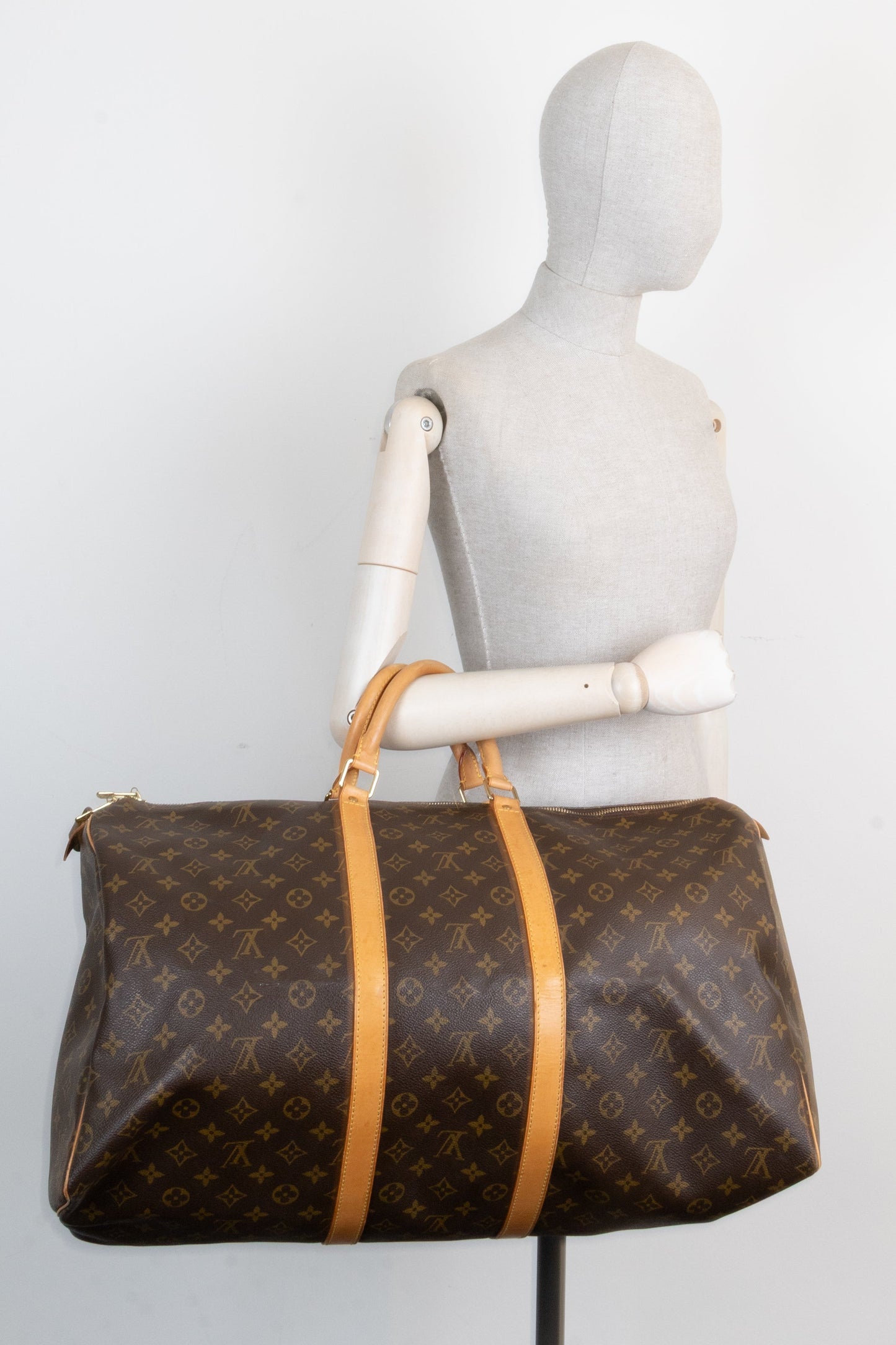 LOUIS VUITTON Keepall 55 MNG Canvas