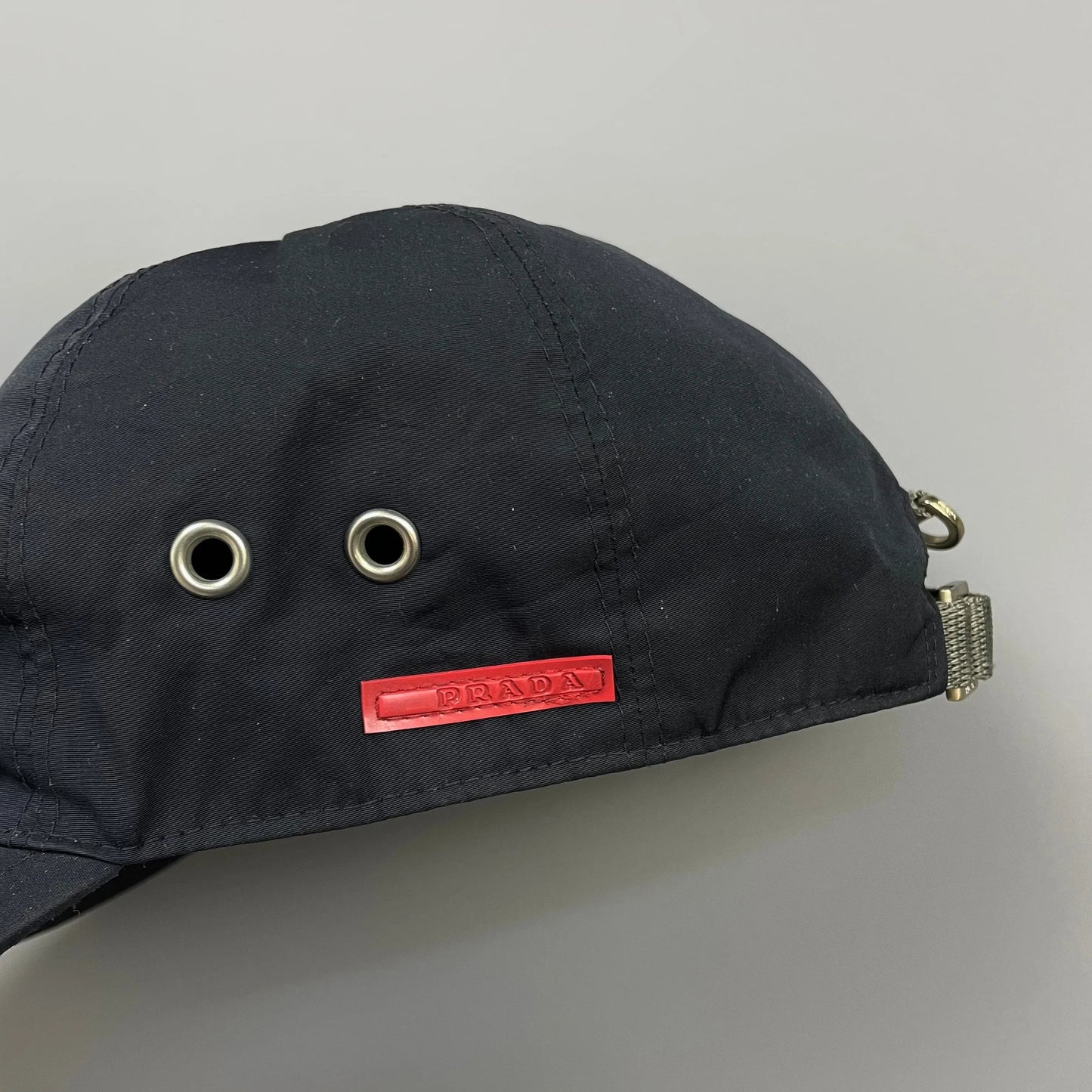Prada Sport Navy 00s Technical Strap Cap