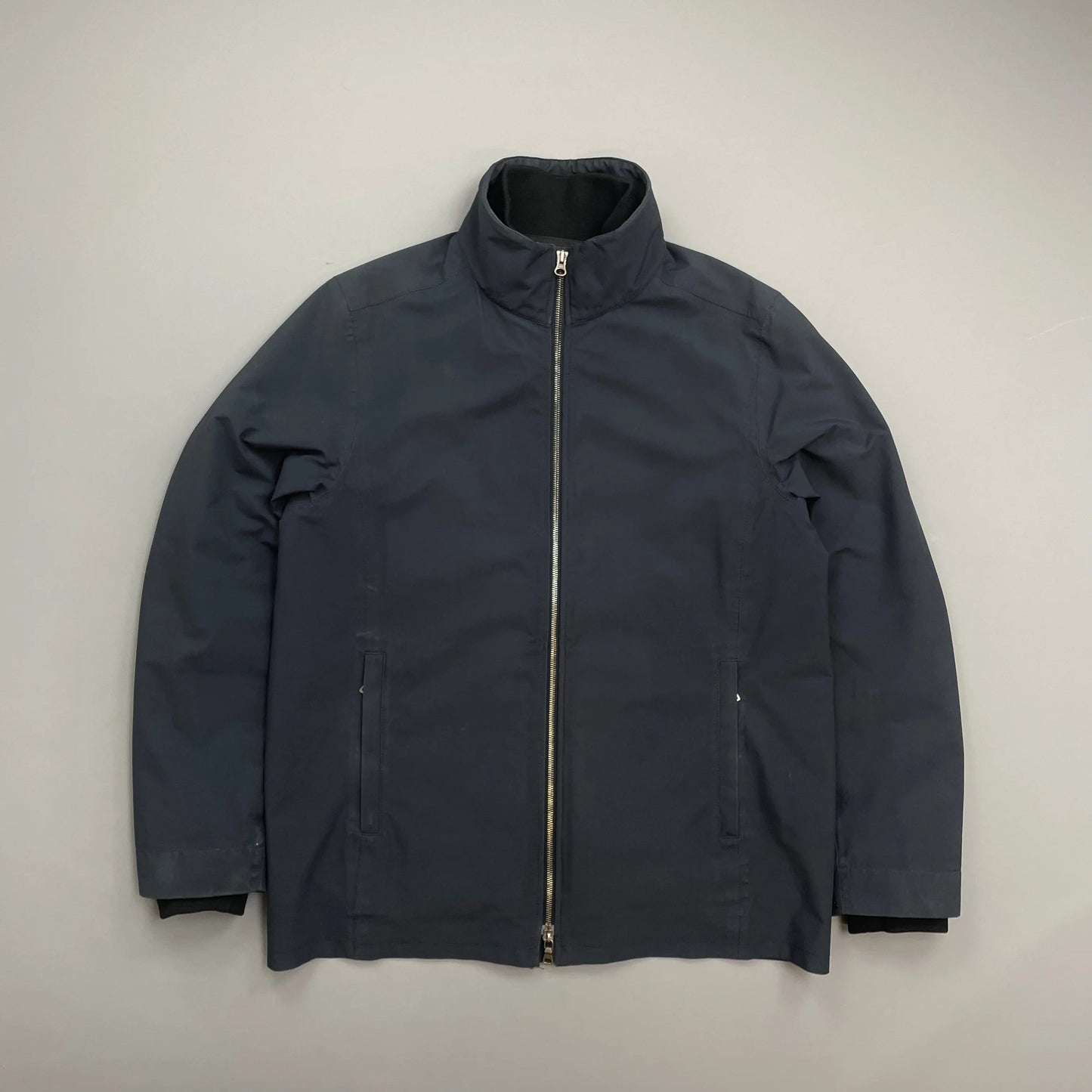 Prada Sport Navy 2006 Goretex 3-in-1 Nylon Padded Bomber Liner Trench Overcoat