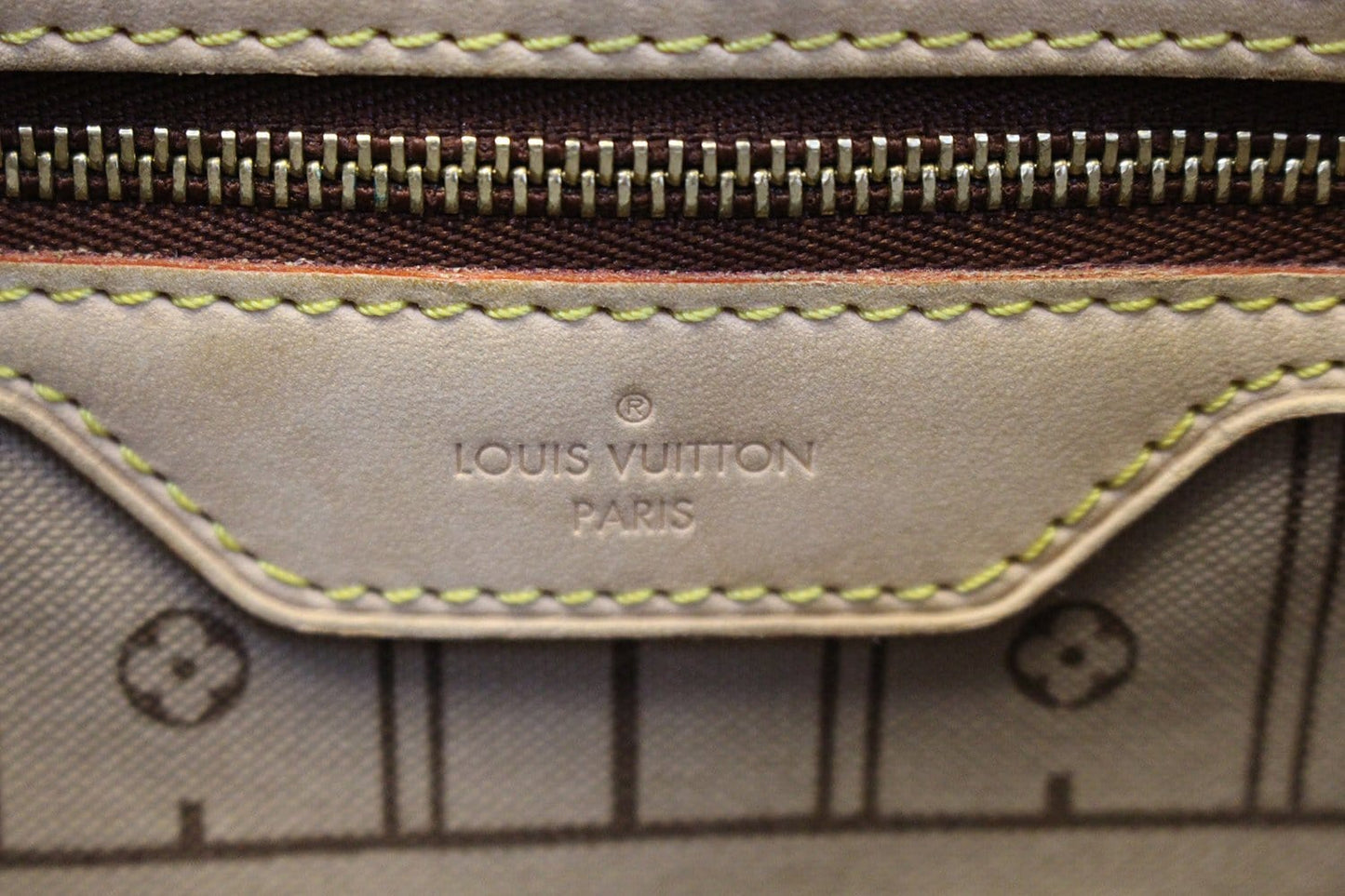 LOUIS VUITTON Monogram Canvas Neverfull GM Brown Tote Bag