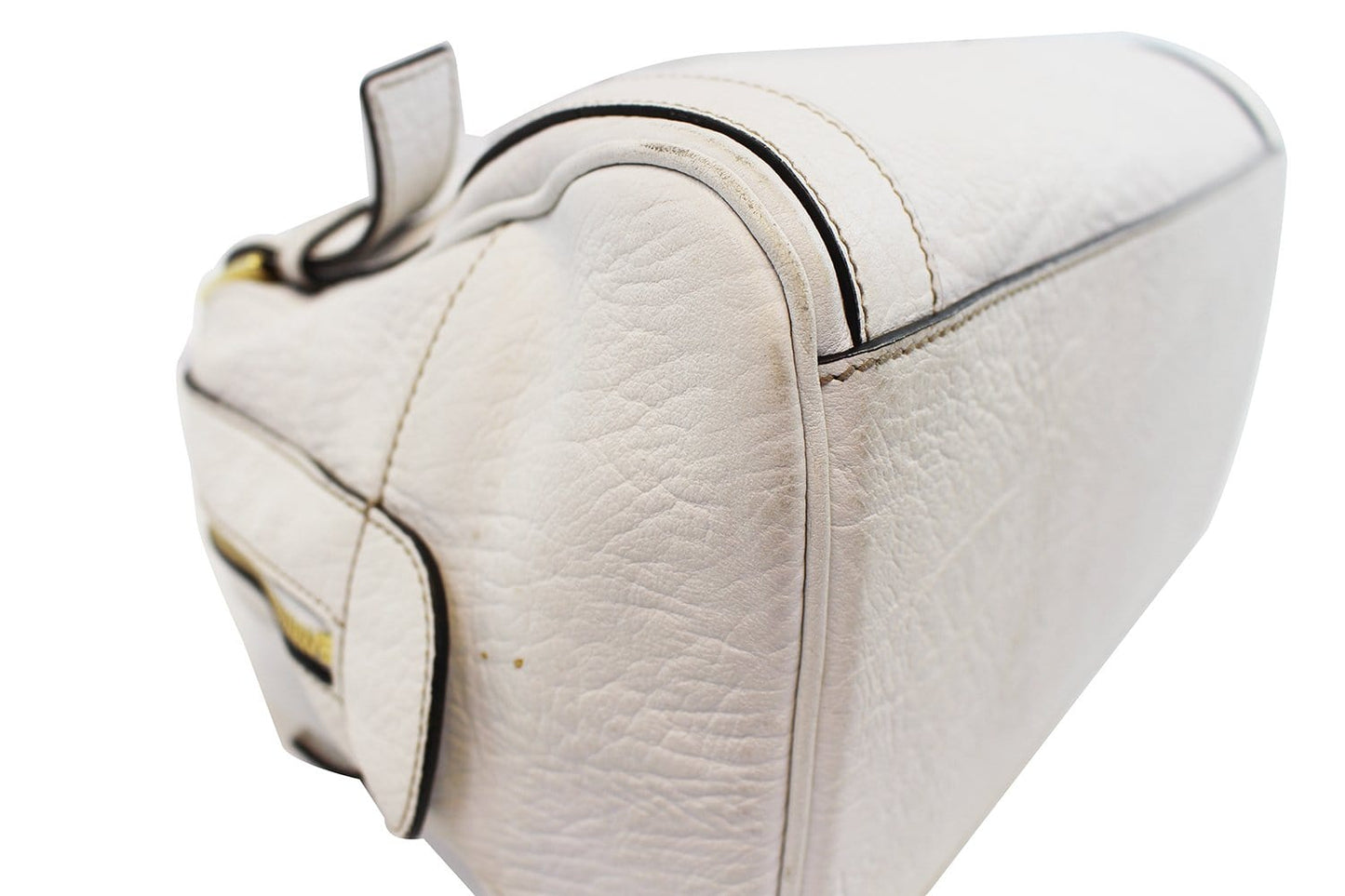 DOLCE & GABBANA Via San Damiano 7 White Shoulder Bag E3563