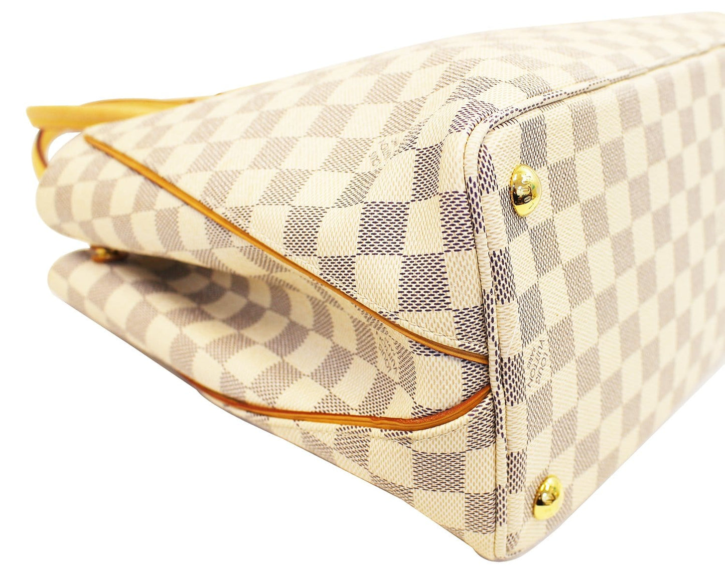 LOUIS VUITTON Calvi Damier Azur Shoulder Bag