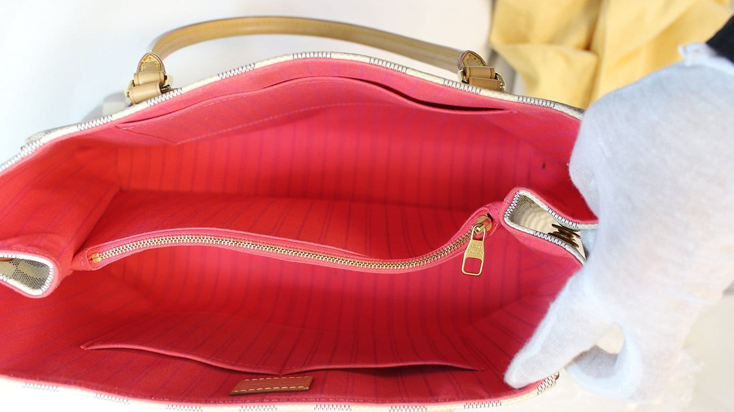 LOUIS VUITTON Calvi Damier Azur Shoulder Bag