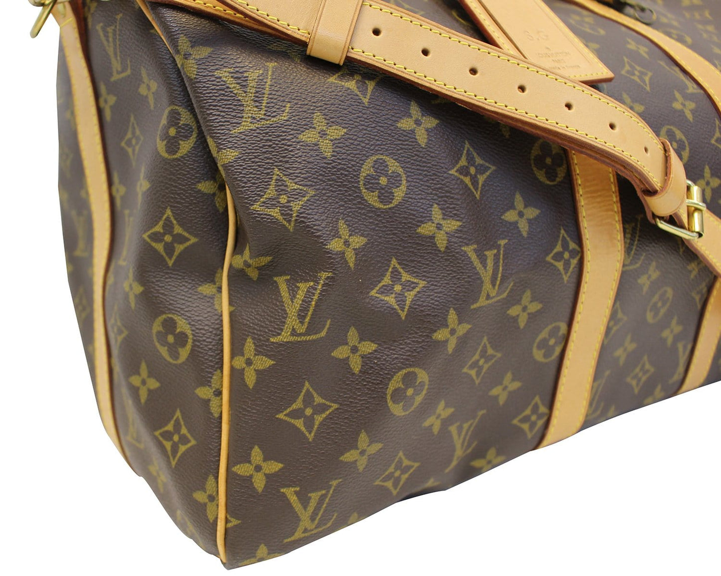 LOUIS VUITTON Monogram Canvas Keepall Bandouliere 45 Travel Bag