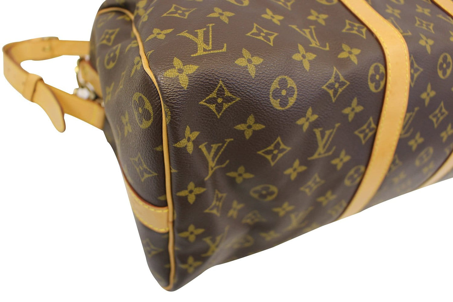 LOUIS VUITTON Monogram Canvas Keepall Bandouliere 45 Travel Bag