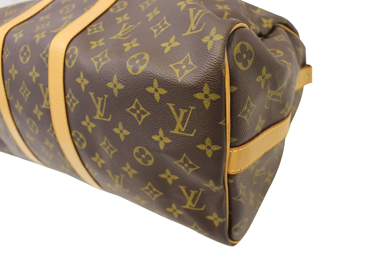 LOUIS VUITTON Monogram Canvas Keepall Bandouliere 45 Travel Bag