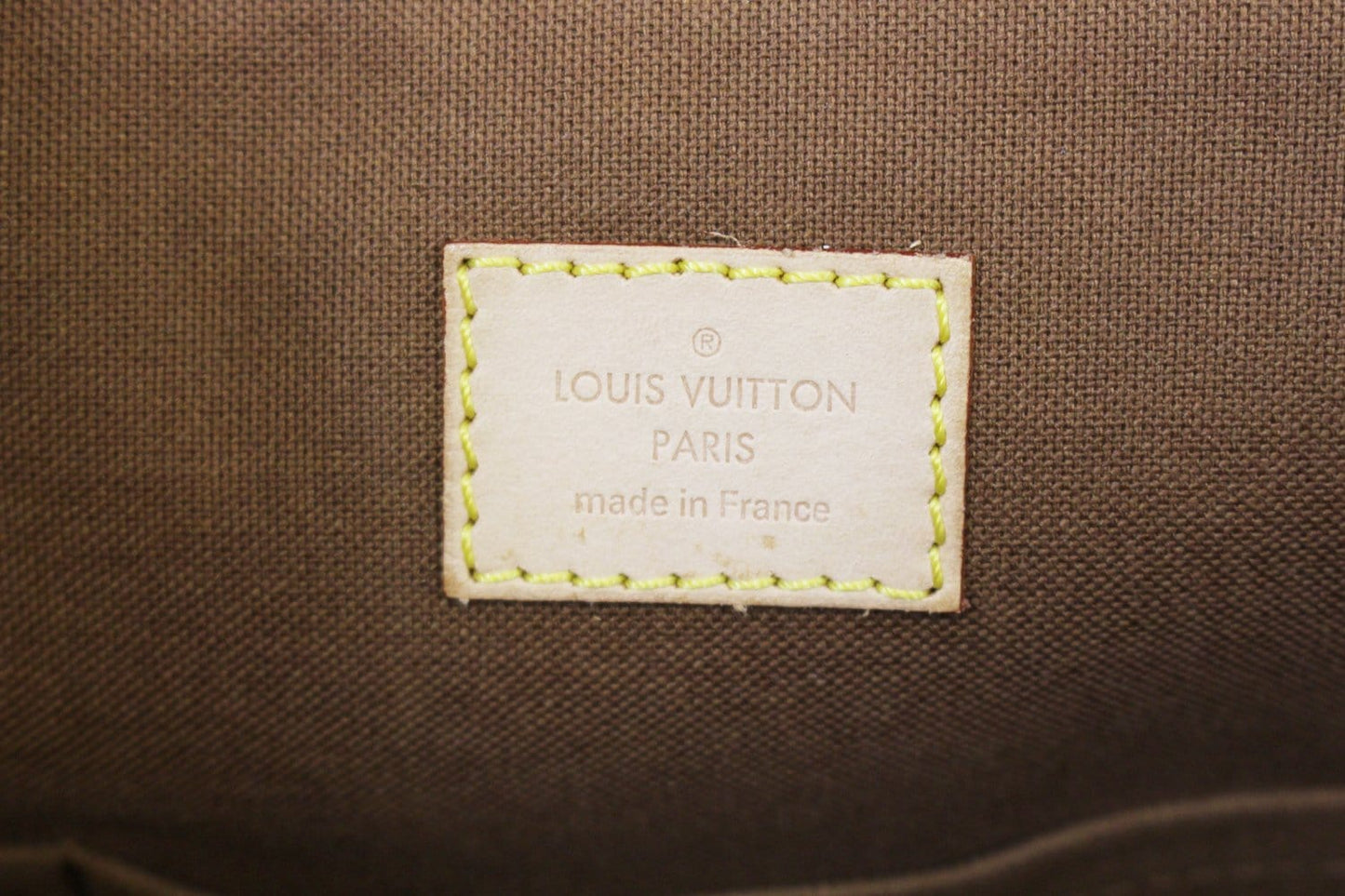 LOUIS VUITTON Monogram Canvas Tivoli GM Brown Satchel Bag