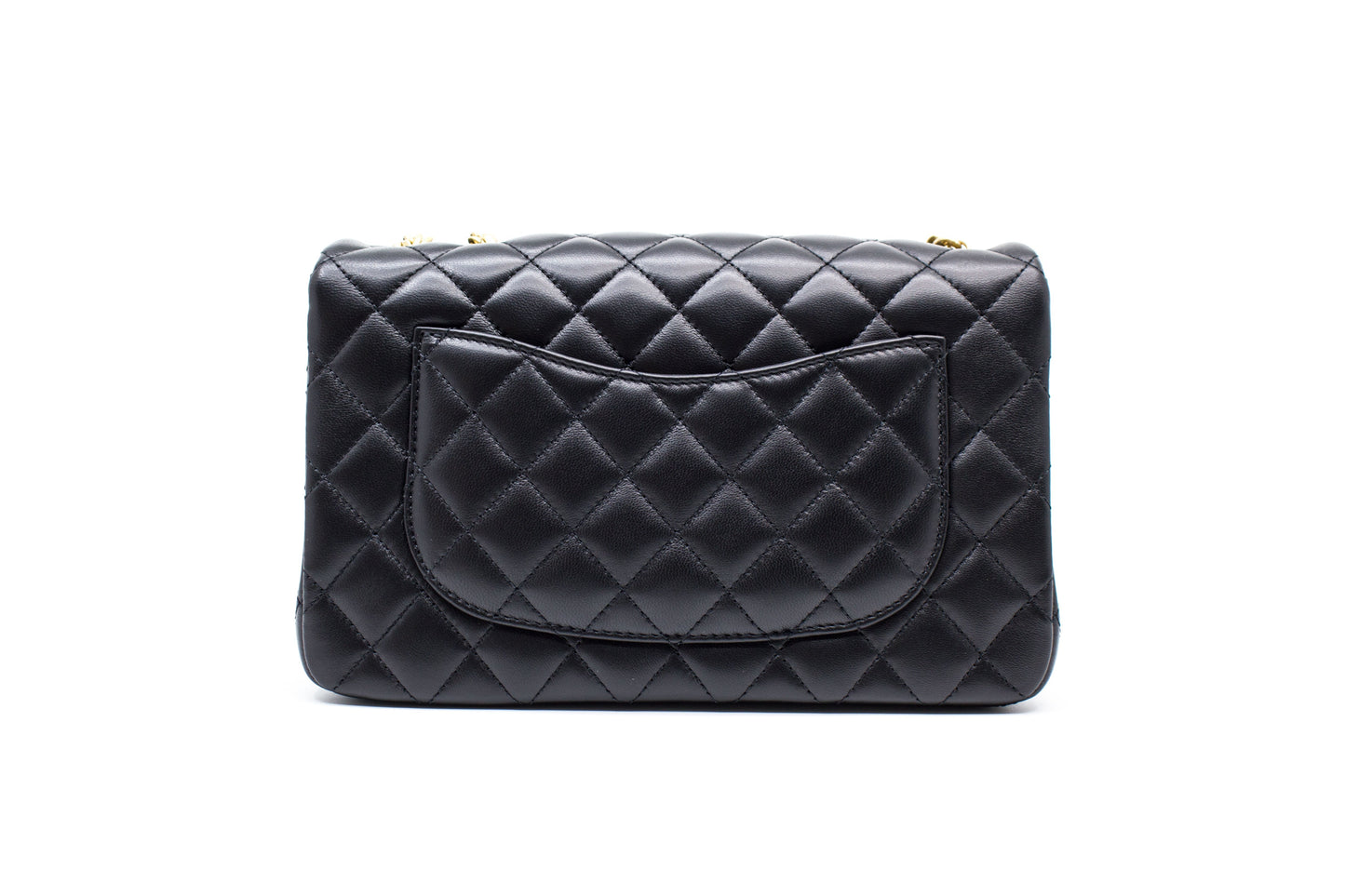 Chanel AS B Chanel S Flap Bag  Black /  Lambskin Shoulder Bags Ghw