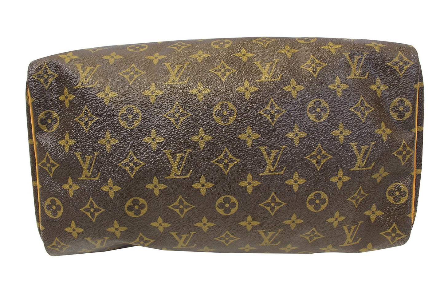 LOUIS VUITTON Speedy 35  Monogram Canvas  Brown Satchel Bag
