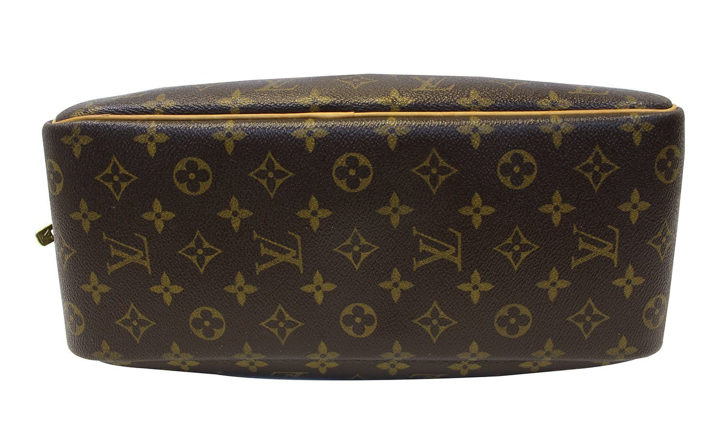 LOUIS VUITTON Monogram Canvas Deauville Brown Satchel Bag