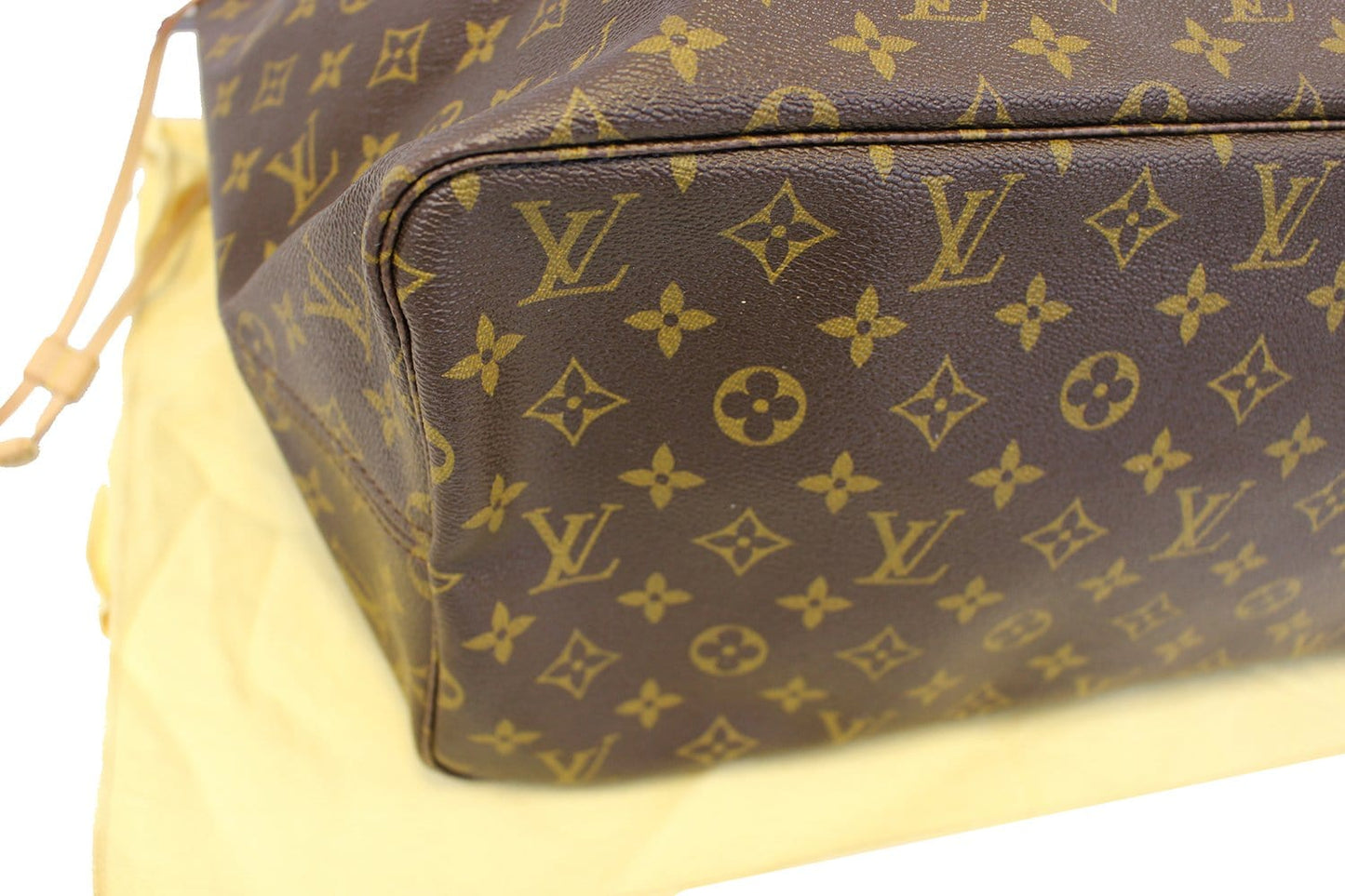 LOUIS VUITTON Monogram Canvas Neverfull GM Brown Tote Bag