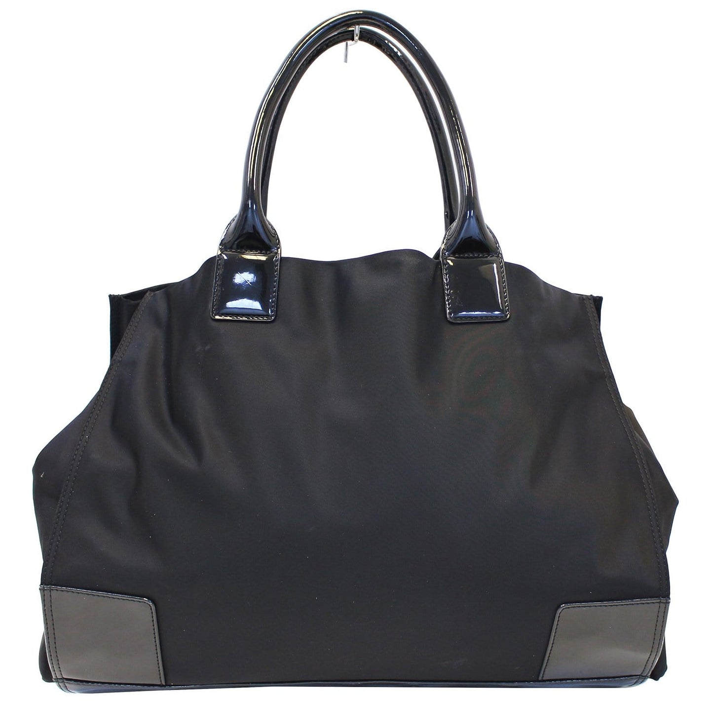 Tory Burch Nylon Black Ella Tote Handbag