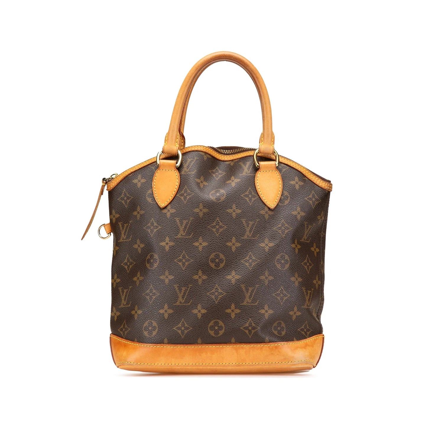 Brown Louis Vuitton Monogram Lockit PM Handbag