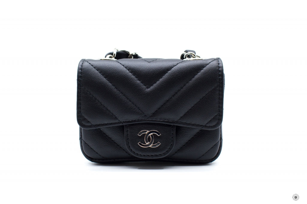 Chanel AP2305B07199 Classic Belt Bag Black   94305 Calfskin Shoulder Bags Shw