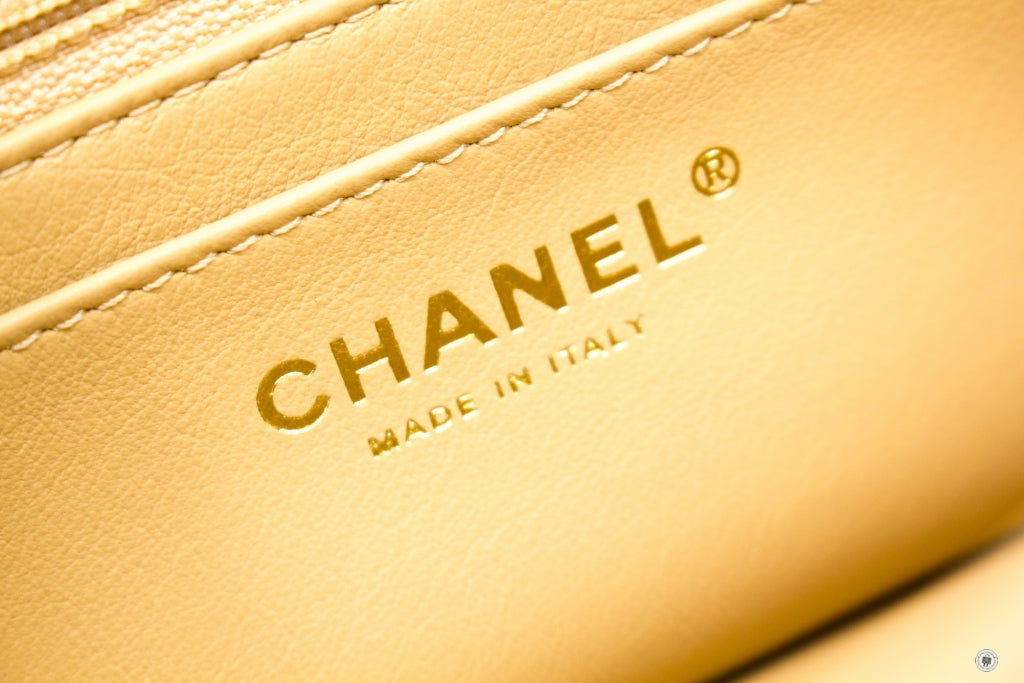 Chanel ASB Classic CC Flap  Beige / NG Lambskin Shoulder Bags Gbhw