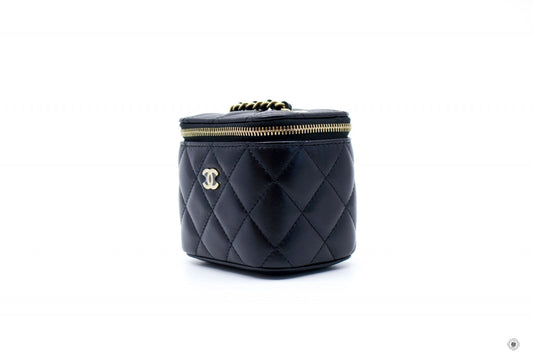 Chanel AP1340Y04059 Small Vanity Case  Black   C3906 Lambskin Shoulder Bags Ghw