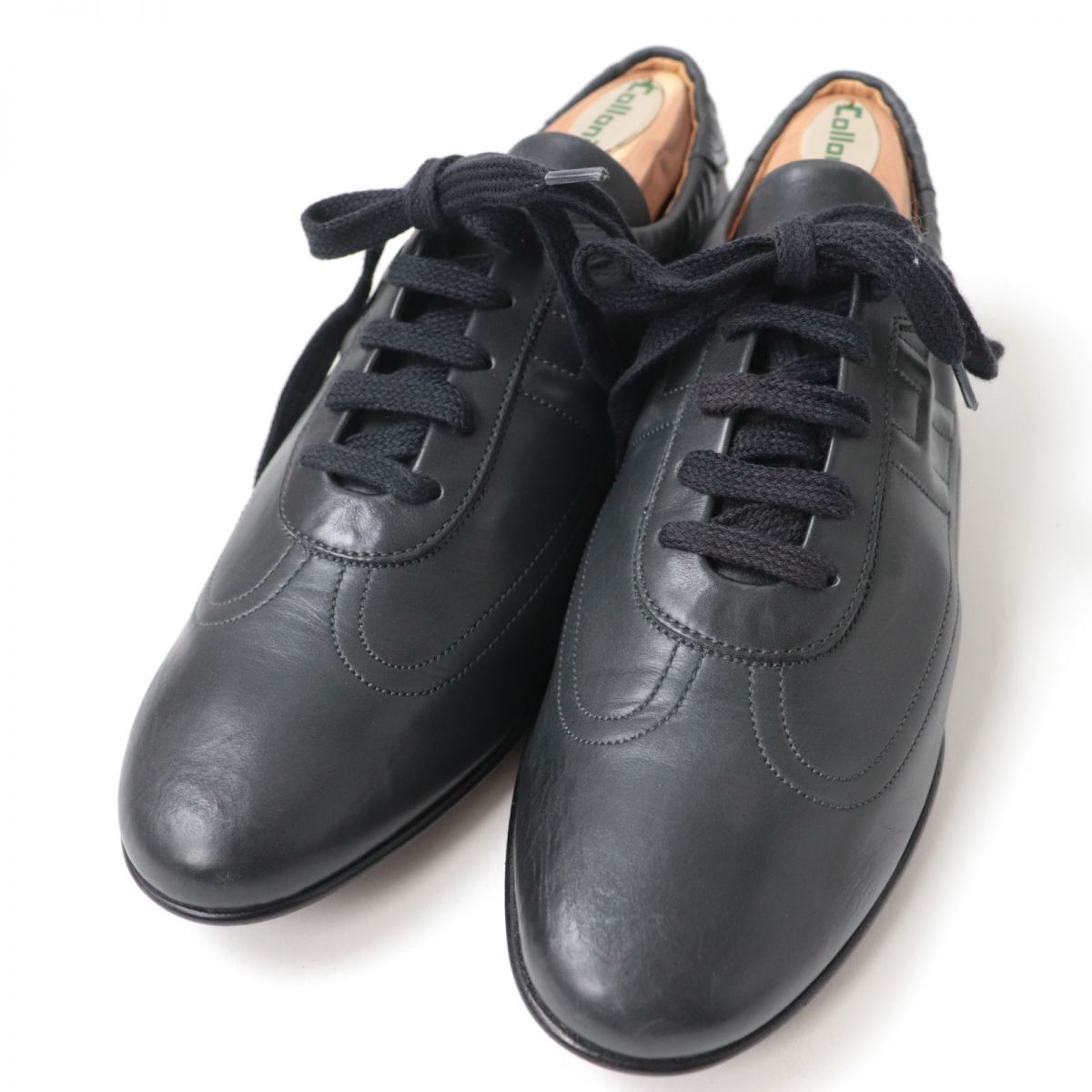 HERMES sneakers Main: Leather black Women 35.5  d