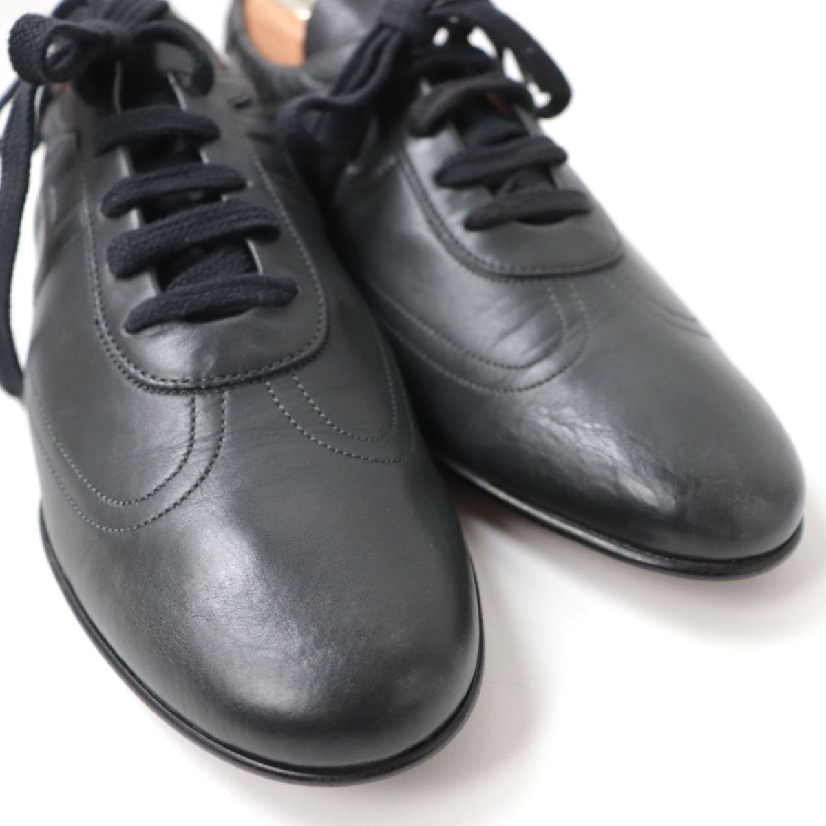 HERMES sneakers Main: Leather black Women 35.5  d