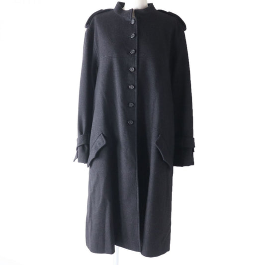 CHANEL coat P26790V15124 Main: 85% wool, Main: 15% cashmere, Lining: 100% silk Charcoal gray Women 42