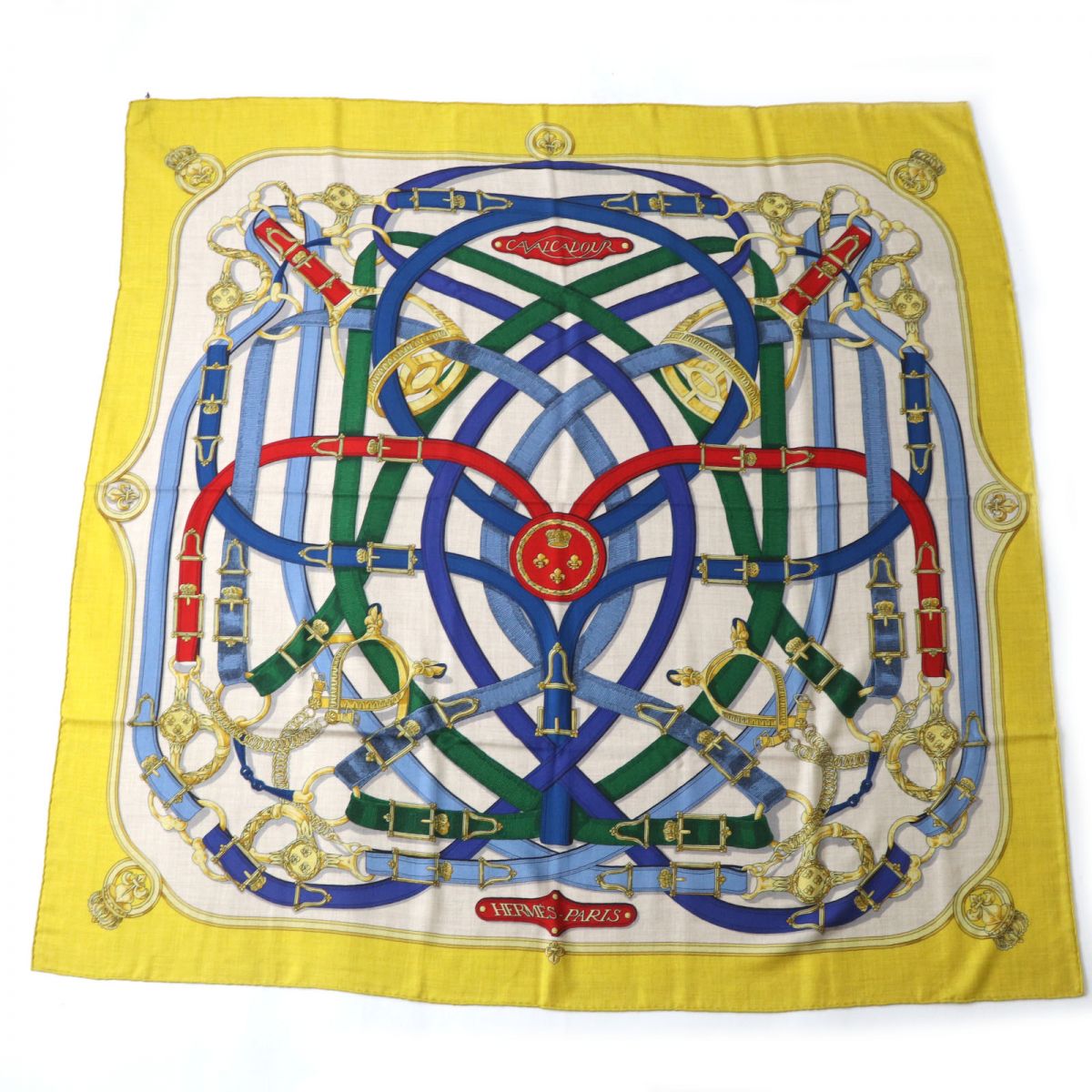 HERMES shawl Main: 70% cashmere, Main: 30% silk multicolor Women  d