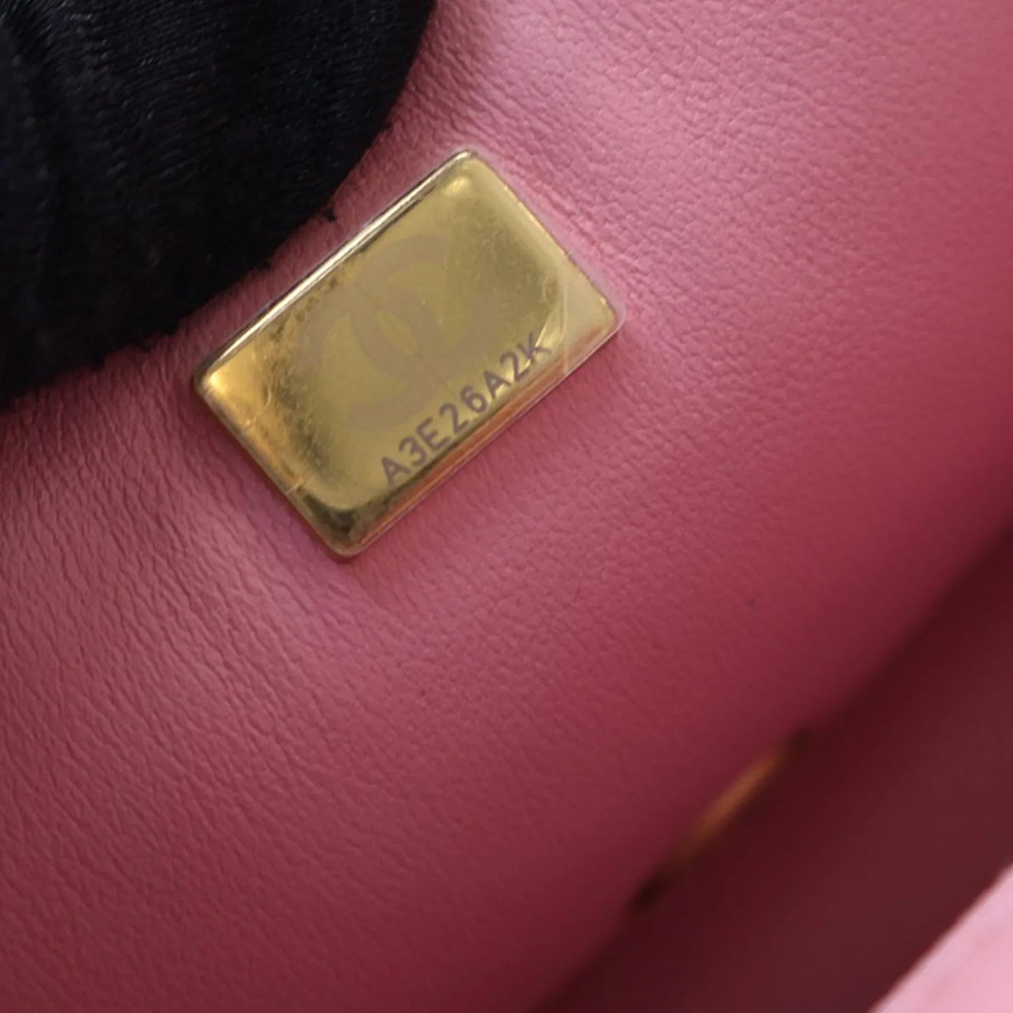 Pink Chanel Small Woven Lambskin and Viscose Single Flap Shoulder Bag
