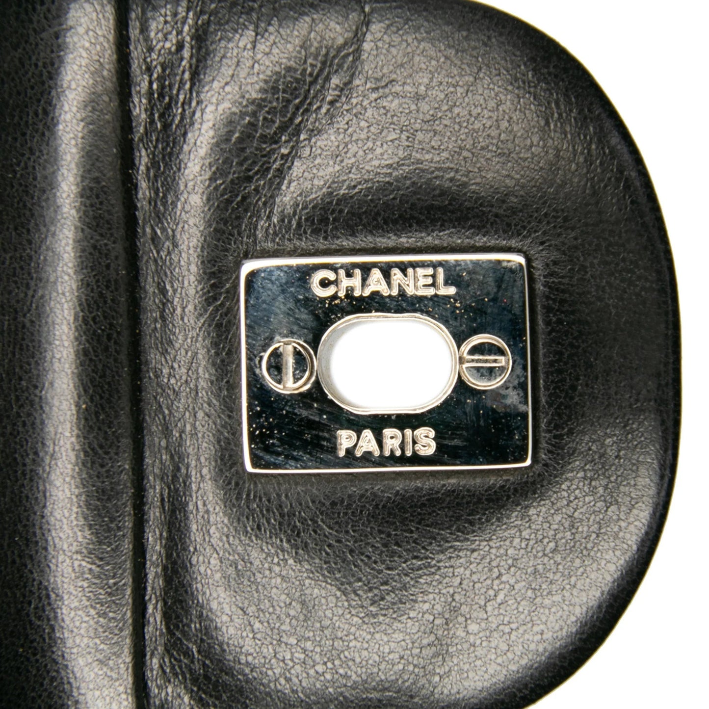 Black Chanel Medium Classic Bicolor Quilted Lambskin Double Flap Shoulder Bag