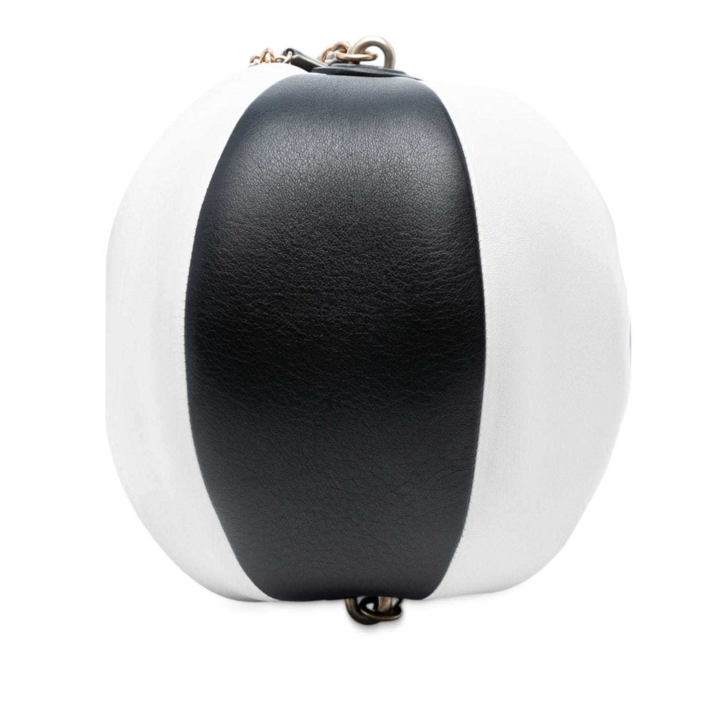 Black Chanel Calfskin Coco Beach Ball Bag