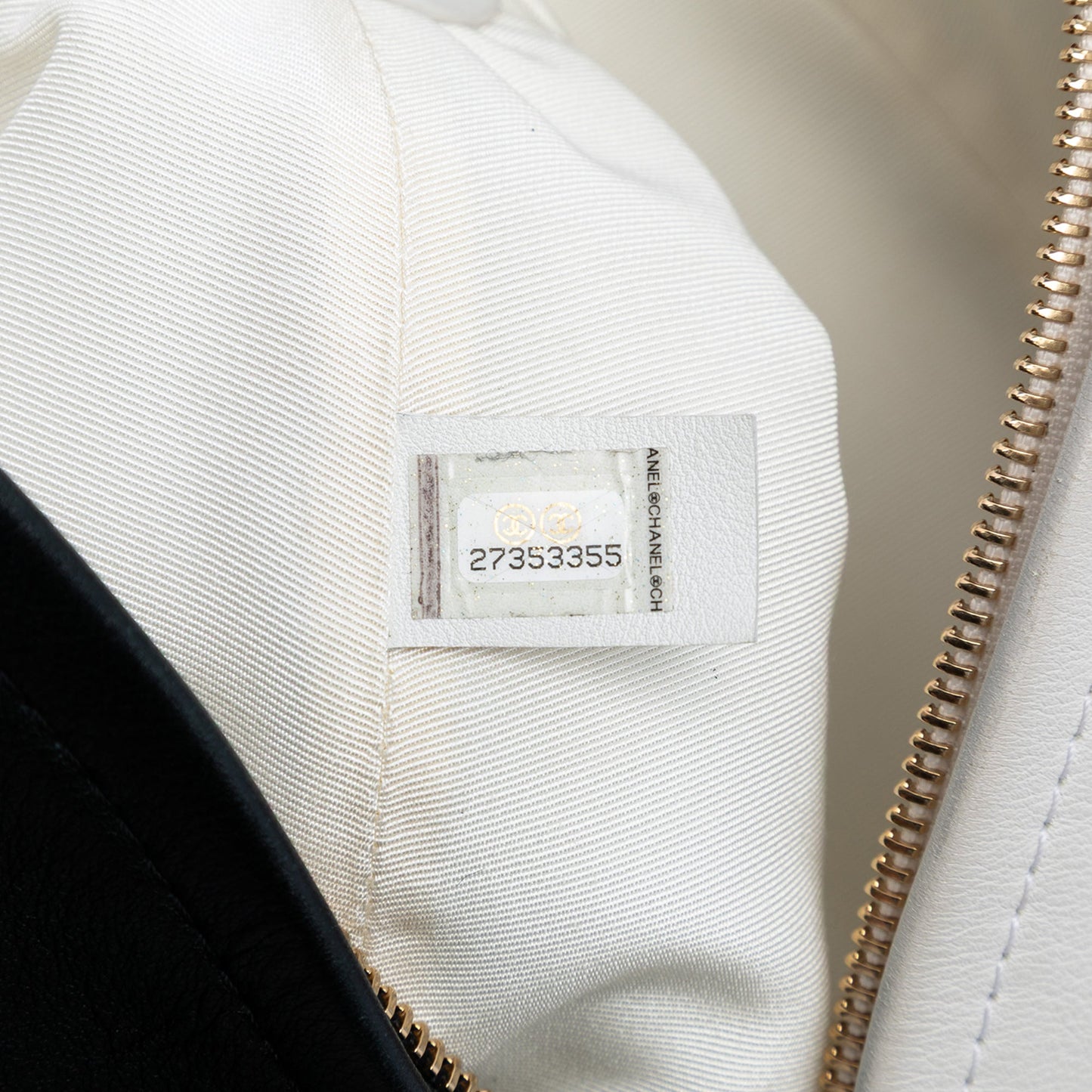 Black Chanel Calfskin Coco Beach Ball Bag