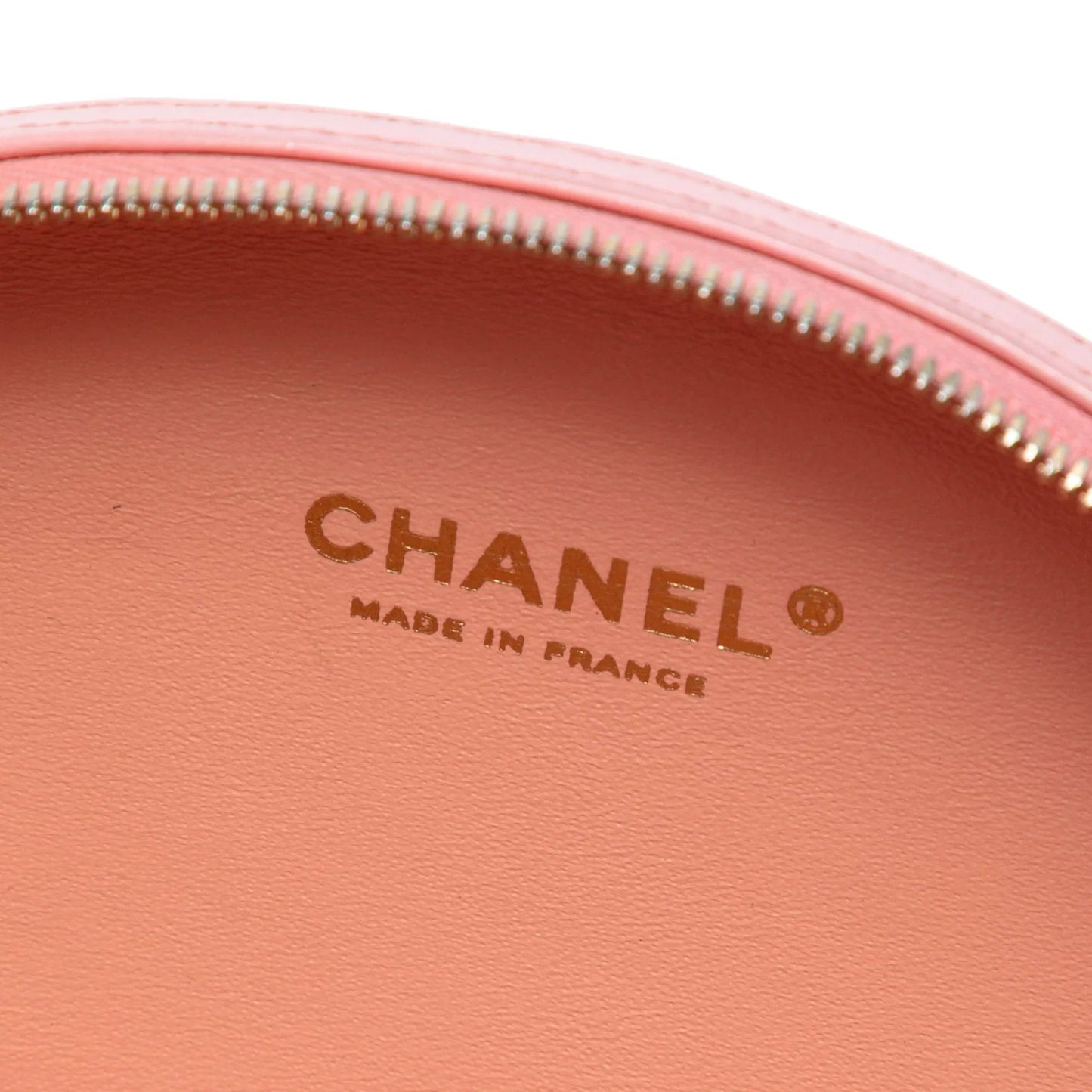 Pink Chanel Chevron Stitched Calfskin La Pausa Evening Bag